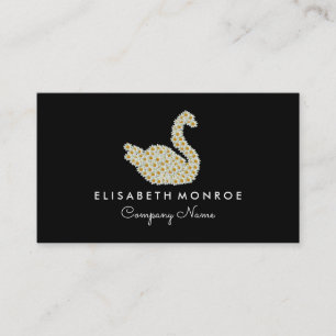 Tarjeta De Visita Floral Daisy Swan, Floristry