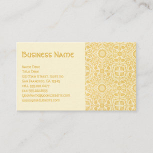 Tarjeta De Visita Floral de William Morris, antiguo victoriano