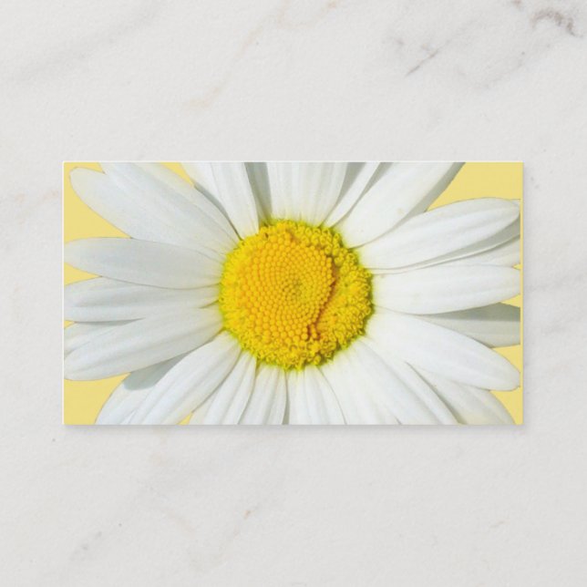 Tarjeta de visita floral del diseñador de la (Reverso)
