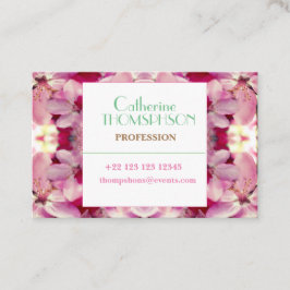 Tarjeta de visita Floral dream