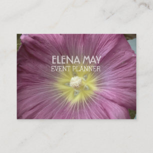 Tarjeta de visita Floral Photo