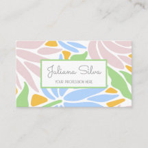 Floral retro colorida