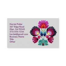 Flores bohemias de burro