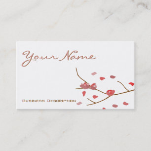 Tarjeta De Visita Flores de almendra