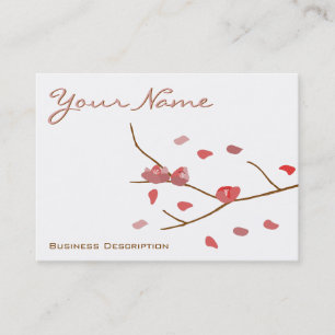 Tarjeta De Visita Flores de almendra