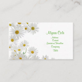 Tarjeta De Visita Flores de la manzanilla
