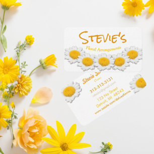 Tarjeta De Visita Flores de sol clásicas