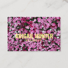 Tarjeta De Visita "Flores florecientes" personalizadas (Reino Unido/
