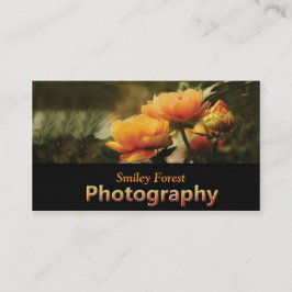 Tarjeta De Visita Flores_foto_fotografía_tarjetas de presentación