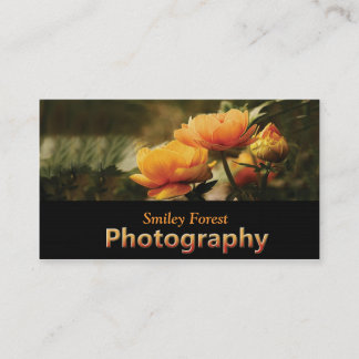 Tarjeta De Visita Flores_foto_fotografía_tarjetas de presentación