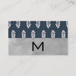 Tarjeta De Visita Florismo   Bloque monográfico y acuarela