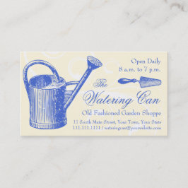 Tarjeta De Visita Florismo de estilo vintage o tienda de jardines, j
