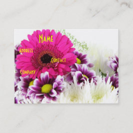 Tarjeta De Visita Florismo - Purple Bouquet I