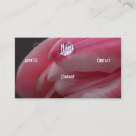 Tarjeta De Visita Florismo - Rosa rosa