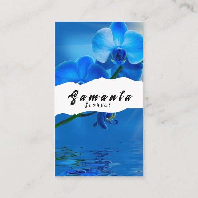 Tarjeta de visita Florist (Anverso)