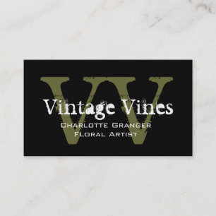 Tarjeta de visita Florist Personalizable
