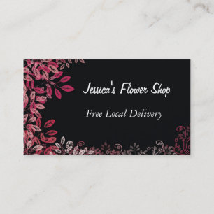 Tarjeta de visita Florist Shop