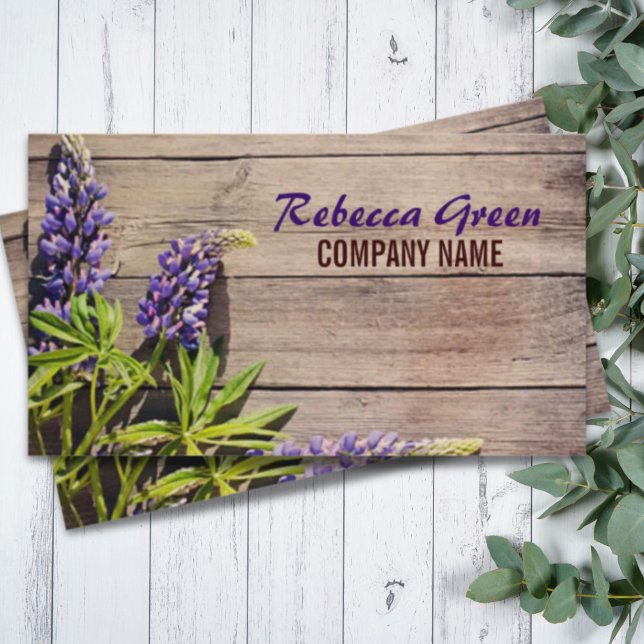 Tarjeta De Visita florista botánico de la naturaleza hortícola Jardi (botanical nature horticulture florist Gardener Business Card)