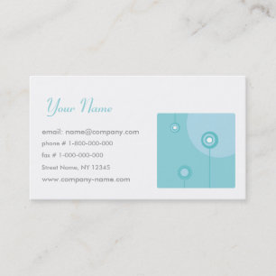 Tarjeta De Visita Floristics