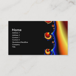 Tarjeta De Visita Flotsam Goodega - Fractal