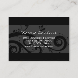 Tarjeta De Visita flourish