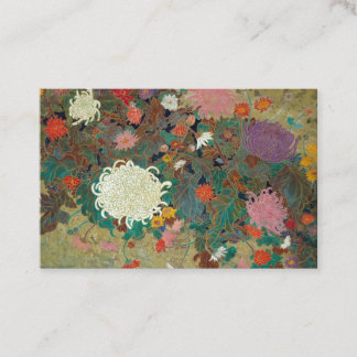 Tarjeta De Visita flower【Japanese painting】