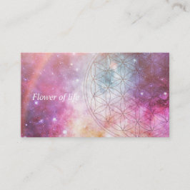 Tarjeta De Visita Flower of life