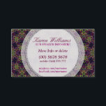 Tarjeta De Visita Fluro Green Space Science New Age Business Card<br><div class="desc">Energizar las estrellas del espacio de la ciencia verde patrón energía de curación - ideal para la energía holística,  New Age,  Massage,  Tarot,  Healing y también música,  servicios personales y alternativos de mercado objetivo - y como siempre,  tarjetas personales. ¿Como mis diseños y arte?</div>