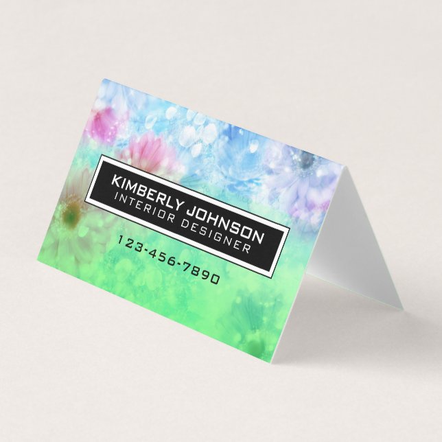 Tarjeta De Visita Folded Business Card (Anverso)