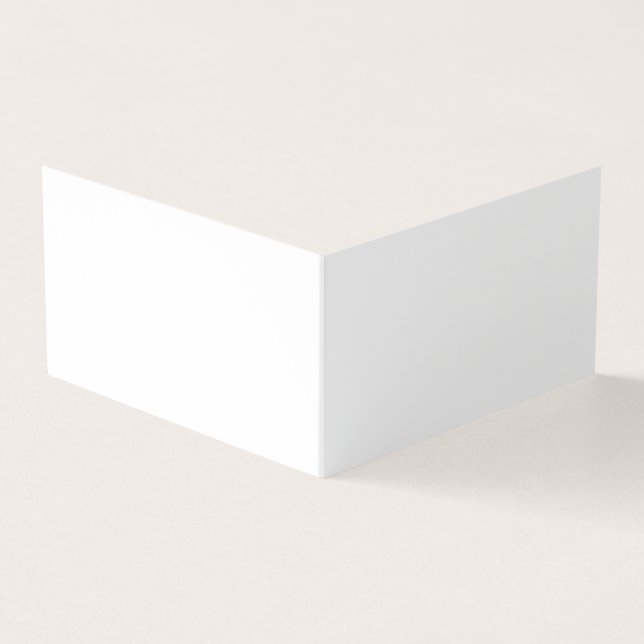 Tarjeta De Visita Folded Business Card (Exterior)