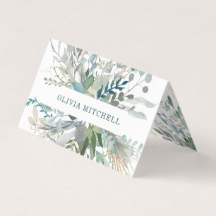 Tarjeta De Visita Foliage de Woodland