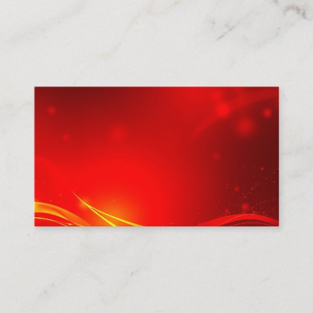 Tarjeta De Visita fondo abstracto rojo (Anverso)