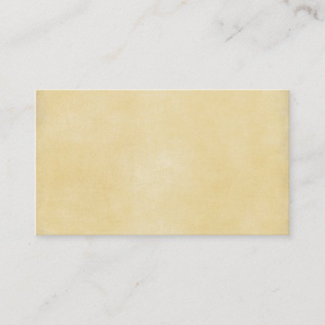 Tarjeta De Visita Fondo amarillo suave (Anverso)