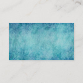 Tarjeta De Visita Fondo azul de papel de la turquesa de la acuarela
