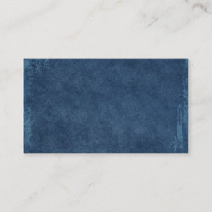 Tarjeta De Visita Fondo cepillado azul marino