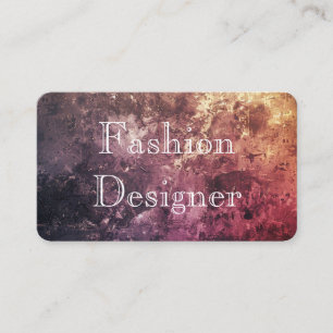 Tarjeta De Visita Fondo con textura artística