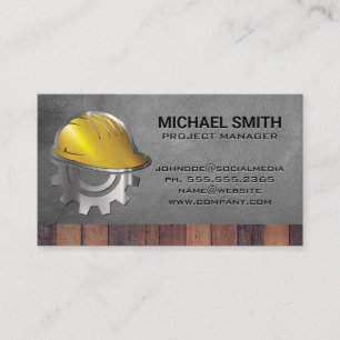 Tarjeta De Visita Fondo de cuero de madera con el logotipo del colla