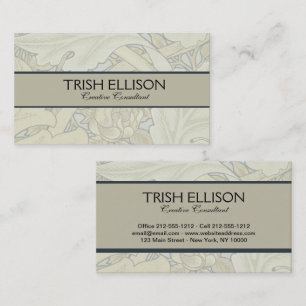 Tarjeta De Visita Fondo de escritorio William Morris St James Acanth