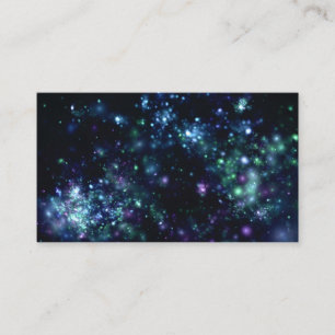 Tarjeta De Visita Fondo de galaxia