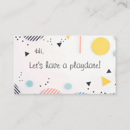 Tarjeta De Visita Fondo de las rayas en círculos con espacio de copi