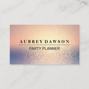 Tarjeta De Visita Fondo de mezcla de purpurina