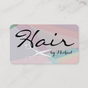 Tarjeta De Visita Fondo De Resumen Elegante Mosaico Elegante De Pelo