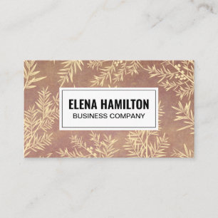 Tarjeta De Visita Fondo de textura de las ramas de Juniper