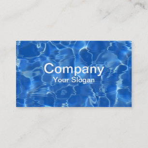 Tarjeta De Visita Fondo del agua