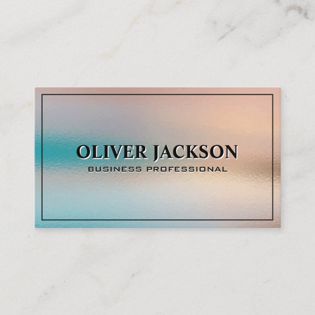 Tarjeta De Visita Fondo del brillo de textura (Anverso)