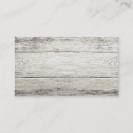 Tarjeta De Visita Fondo del Driftwood