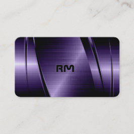 Tarjeta De Visita Fondo geométrico metálico de fondo empresarial Ca