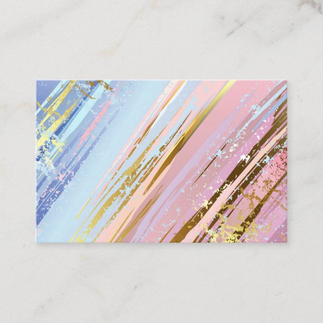 Tarjeta De Visita Fondo rosa texturizado (Anverso)