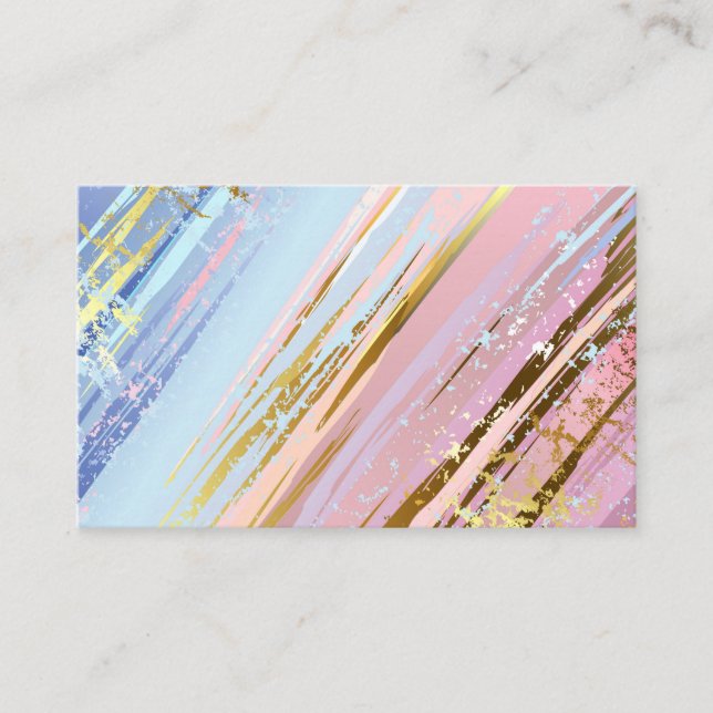 Tarjeta De Visita Fondo rosa texturizado (Anverso)