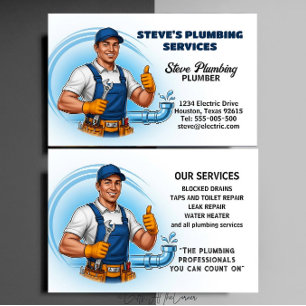Tarjeta De Visita Fontanero 